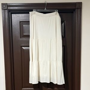 Chadwicks Cream Maxi Skirt